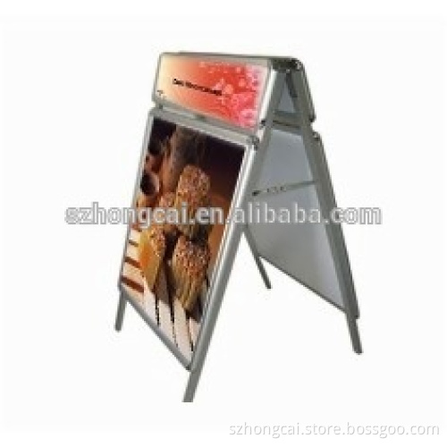 Outdoor Advertising Board Display Double Sided A Board With Head